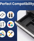Six Piece Tool Box Organizer Tray Divider Set Fits Mini Two Drawer Tool Box Old And New Slide Versions Real Handy Drawer Organizer