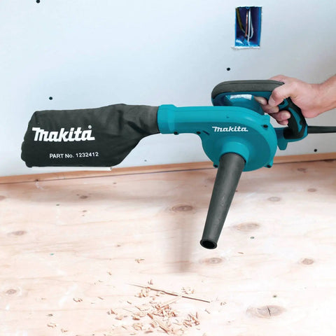 Two In One Blower Vacuum With 145 CFM Air Volume And 203 MPH Air Speed Variable Speed Dial And Trigger For Precise Power