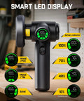 Cordless Angle Grinder With LED Display, Pro-Grade Brushless Power, Go-To DIY Cut Off Tool, 3 Speed Modes, Type C Fast Charging
