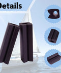 Built Tough Outboard Motor Trailering Stop Locks With Hydraulic Steering Stabilizers Rubber Black product details