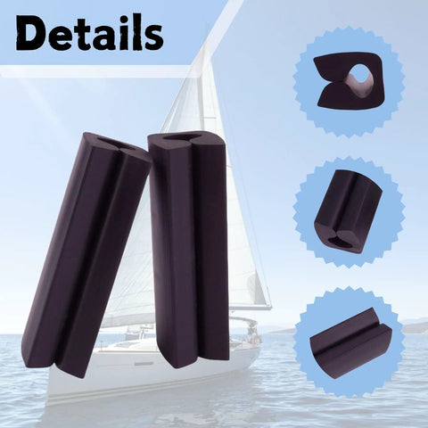 Built Tough Outboard Motor Trailering Stop Locks With Hydraulic Steering Stabilizers Rubber Black product details