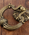 Antique Bronze Pull Handle Ring Knob Set 2pcs Vintage Europe Style Cabinet Drawer Hardware for kitchen copper finish