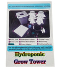 Vertical Hydroponic Tower Garden With 30 Pods And Auto Watering Timer Indoor Smart Garden With Movable Reservoir Soilless Planter For Herbs Vegetables And Fruits Pump Included Space Saving Design accessories guide