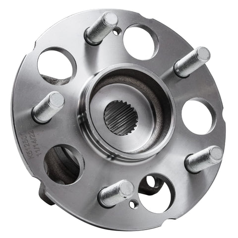 4WD 4Pc Wheel Bearing Hubs Kit For 2013 2014 2015 Acura RDX And 2012 2016 Honda CRV AWD Replacement metal rear hub view
