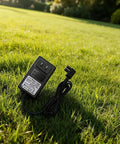 Heavy Duty Extension Cable For Robotic Lawn Mowers Outdoor Power Cord 500 Cm Length Compatible With Sileno R80Li on grass.