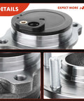 Rear Wheel Bearing And Hub Assembly 5-Lug Compatible With Mazda 3 2004-2013, Mazda 3 Sport 2009-2013, And Mazda 5 close-up view