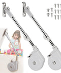 Two Pack Soft Close Hinges For Toy Boxes Wooden Chests Cedar Storage Trunks And Benches With Tension Adjustable Slow Down