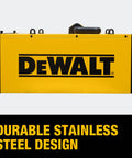 Dewalt stainless steel design on a ceiling dust collector unit