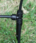 24 Pack One Quarter Inch Drip Irrigation Tee Connectors Quick Connect Fittings Push To Fit For One Quarter Inch Drip Tubing in garden