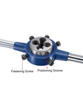Round Die Stock Handle Wrench Set With 5/8-18 UNF Thread Die And 38mm Die Holder Adjustable for threading close-up