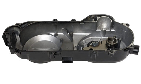 Interior view of a GY6 139QMB Kickstart Transmission Assembly With Drive Cover And Crankcase Internal Gears Complete 49cc 50cc Scooter Moped Replacement