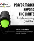 Air-Liner Gravel Insert For Tubeless-Ready Bike Tires, Reusable Puncture-Proof Tire Insert For Gravel And MTB illustration