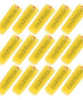 Forty Heavy Duty Paint Texture Sponge Rollers for nailing perfect embossed wall finishes on gnarly surfaces arranged in a pack.