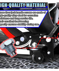 Beefed Up Car Floor Jack Handle Bolts Set For 3 Ton To 4 Ton Horizontal Floor Jacks, close-up view of installed bolt on jack