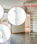 Double Bolt Sliding Glass Door Lock With Patented Tech For The Fam Family Safety And High Security Kid Safe Design Easy To Install Rugged Durable Build Virtually Burglar Proof White