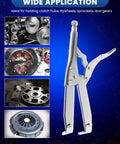 Heavy Duty Clutch Holding Tool Rock Solid Flywheel Turn Wrench Built Tough As Nails for clutch hubs and sprockets.