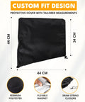 Tough As Nails EV Charger Port Cover With Secure Magnetic Lock And Dual Season Shield, custom fit design, 44x34 cm, premium polyester.