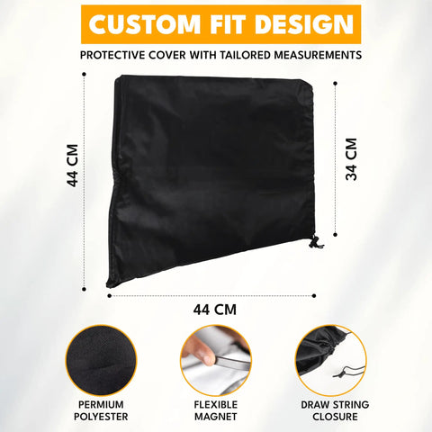 Tough As Nails EV Charger Port Cover With Secure Magnetic Lock And Dual Season Shield, custom fit design, 44x34 cm, premium polyester.