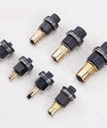 No Sweat 7 Piece Hand Rivet Nut Tool Kit Built From Hardened Carbon Steel featuring assorted nutsert inserts for M3 to M12.