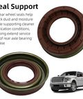Rear Axle Wheel Bearing Seal Kit For Ford F150 F250 Expedition And Lincoln Navigator 9.75 Ring Gear OE Replacement Kit shown