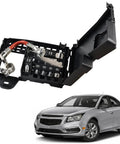 High Octane Fuse Box Battery Terminal With Durable Cover, ABS resin, compatible with 2011 to 2015 Chevy Cruze, open view.