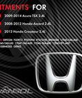 Electric Fuel Pump Module Assembly For Honda Accord 2008 2012 2.4L And Acura TSX 2009 2014 2.4L fitment details and Honda logo