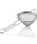3.3 Inch Fine Mesh Strainer 304 Stainless Steel Cocktail Sieve for tea, coffee, juice, rice, noodles - side view