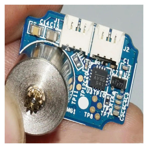 12mm Coreless High Speed Magnetic Motor With Hall Encoder And Integrated Drive Board for Robotics close-up view