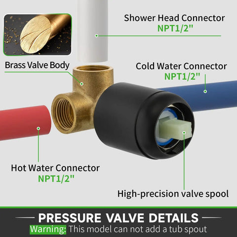Heavy Duty Eight Inch Rain Shower Head And Matte Black Faucet Set Crafted From Solid Brass And Tough 304 Stainless Steel For A Smooth Non Clog Bathroom Setup That Runs Clean And Looks Fresh Every Day
