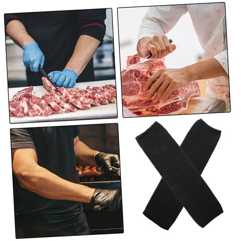 Solid Cut Resistant Arm Sleeves For Gritty Welding And Yard Jobs Lightweight Protective Guards That Flex Naturally And Lock Tight For Zero Hassle Safety On The Go