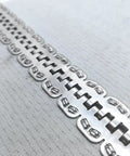 Stainless Steel Conveyor Belt Fasteners With Hinge Pin, 24 Inch, 2 Pairs In A Box, Industrial Belt Lacing on white surface
