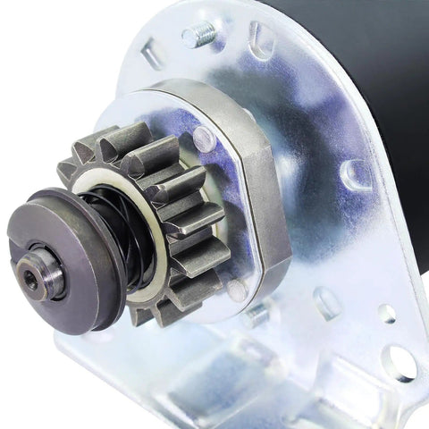 Heavy Duty Steel Starter Gear 14 Teeth Replacement For Lawn Tractors And Mowers 12 To 19.5 HP close-up view