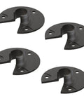 4 Pack Metal Landscape Lighting Mounting Brackets With 3/4-14NPSM Threads For Tree Deck And Wall Mounts Outdoor Light Plates That Fit Malibu Low Voltage Fixtures