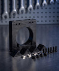 Solid CNC Motor Mounting Bracket For Spindle 65mm Engraving Machine Stand with heavy duty clamp and hardware set