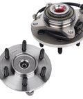 Beefy Front Wheel Bearing And Hub Assembly 515079 for Ford F150 4WD 2005-2008, Heritage 2004, Lobo 2005-2008, Lincoln Mark LT 6 Lug