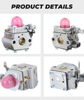 Carburetor Replacement For Troy-Bilt TB22 TB21EC TB22EC TB32EC TB42EC TB80EC TB2040XP Weed Eater Style Trimmer And Brush Cutter Easy Install