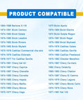 4 Pin Performance Ignition Module For Classic Chevy Pontiac Olds Buick Cars 1974 To 1988 Replace OE compatibility list