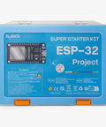 ESP32 Super Starter Kit With Tutorial And Development Board USB C Dual Core Microcontroller in blue carrying case