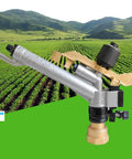 1.5 Inch Rain Spray Gun For Large Area Irrigation With 360 Degree Adjustable Impact Sprinkler in agricultural field
