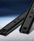 Heavy Duty Cold Rolled Steel Drawer Slides 8 To 20 Inch Adjustable Two-Section Cabinet Tracks With Smooth Glide And Quiet Close