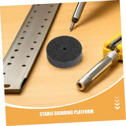 Get Your Business Rolling With This Awesome 6-Pack Of Nylon Buffing Wheel Discs Designed For Metal with stable grinding platform.