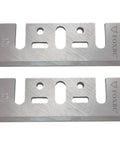 Heavy Duty 3 1/4 TCT Tungsten Carbide Planer Blades Replacement For Makita Dewalt Bosch Ryobi Handheld Tools in silver color