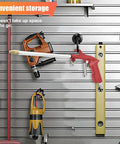 Heavy Duty Air Engine Cleaning Spray Gun With 4Ft Hose High Pressure Pneumatic Sprayer on tool wall for storage