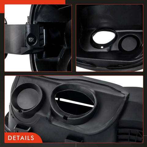 Chevy Silverado 1500 Fuel Tank Filler Pipe Housing With Gas Cap Fuel Door Pocket Assembly with spring hinge for 2019-2025 short bed.