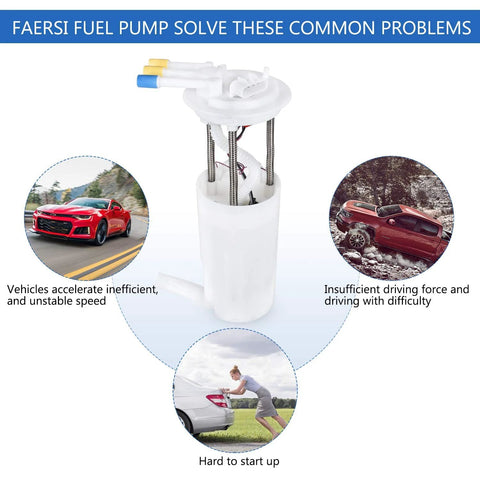 Drop-In Fuel Pump Assembly Replacement E3542M for Buick Century Regal Chevy Impala Monte Carlo Pontiac Grand Prix OE Cross