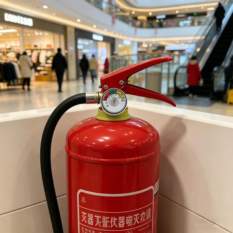 10 Pack Must Have Fire Extinguisher Pressure Gauge Dial Replacements For Water Extinguishers, Easy Read 1-35kg Gauge, Safety Spare Parts For Home And Office Maintenance, Quick Inspection, Durable Fit on red extinguisher