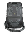 Front view of ProTactic 350 AW II Modular Camera Backpack with All Weather Cover, showing exterior pockets and padded straps.