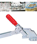 Hold Down Hand Clamp With 230 Kg Clamping Force, Beefy Toggle Clamp for woodworking, metal plates, iron construction