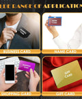 Wide range of applications for 100 Piece Colorful Aluminum Engraving Blanks For Laser Etching 86 X 54 mm 0.21 mm Thick