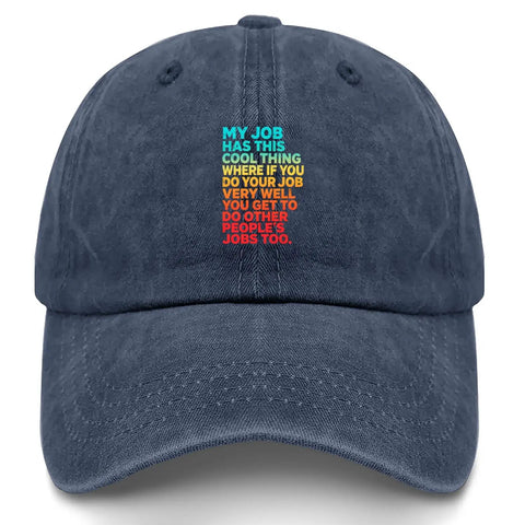 Low Profile Navy Blue Adjustable Baseball Hat For Men Built From Soft Cotton With Breathable Holes All Day Comfort And Classic Timeless Dope Style Ready